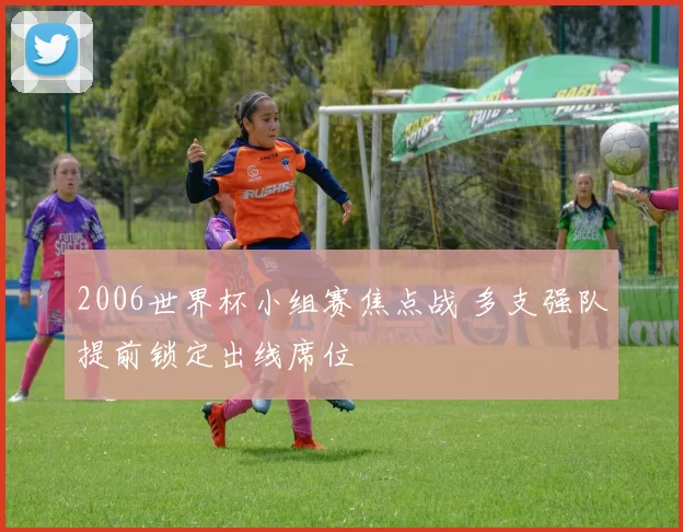 2006世界杯小组赛焦点战 多支强队提前锁定出线席位